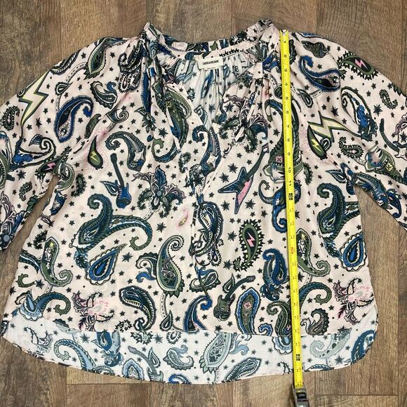 Zadig & Voltaire Multicolor Paisley Blouse - Picture 5 of 7